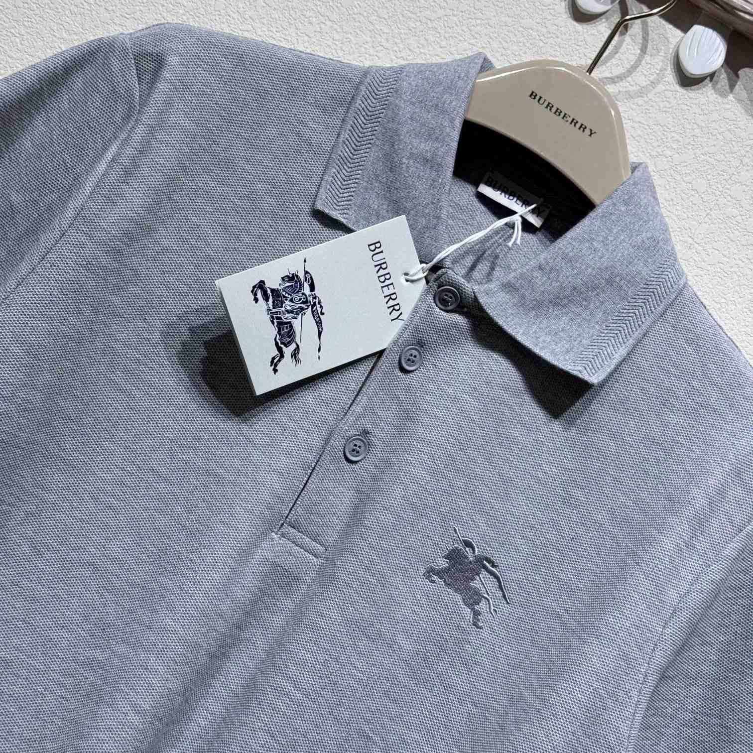 Burberry Cotton Polo Shirt - DesignerGu