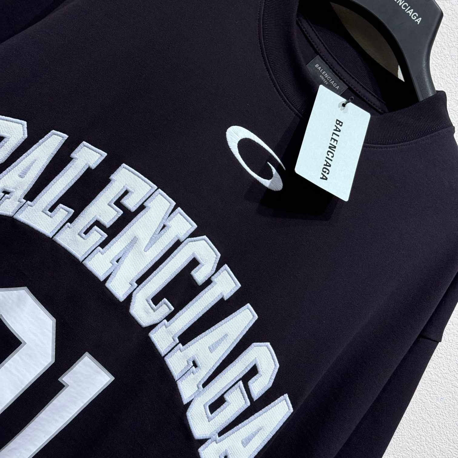 Balenciaga Basketball Series - Oversized T-Shirt In Black - DesignerGu