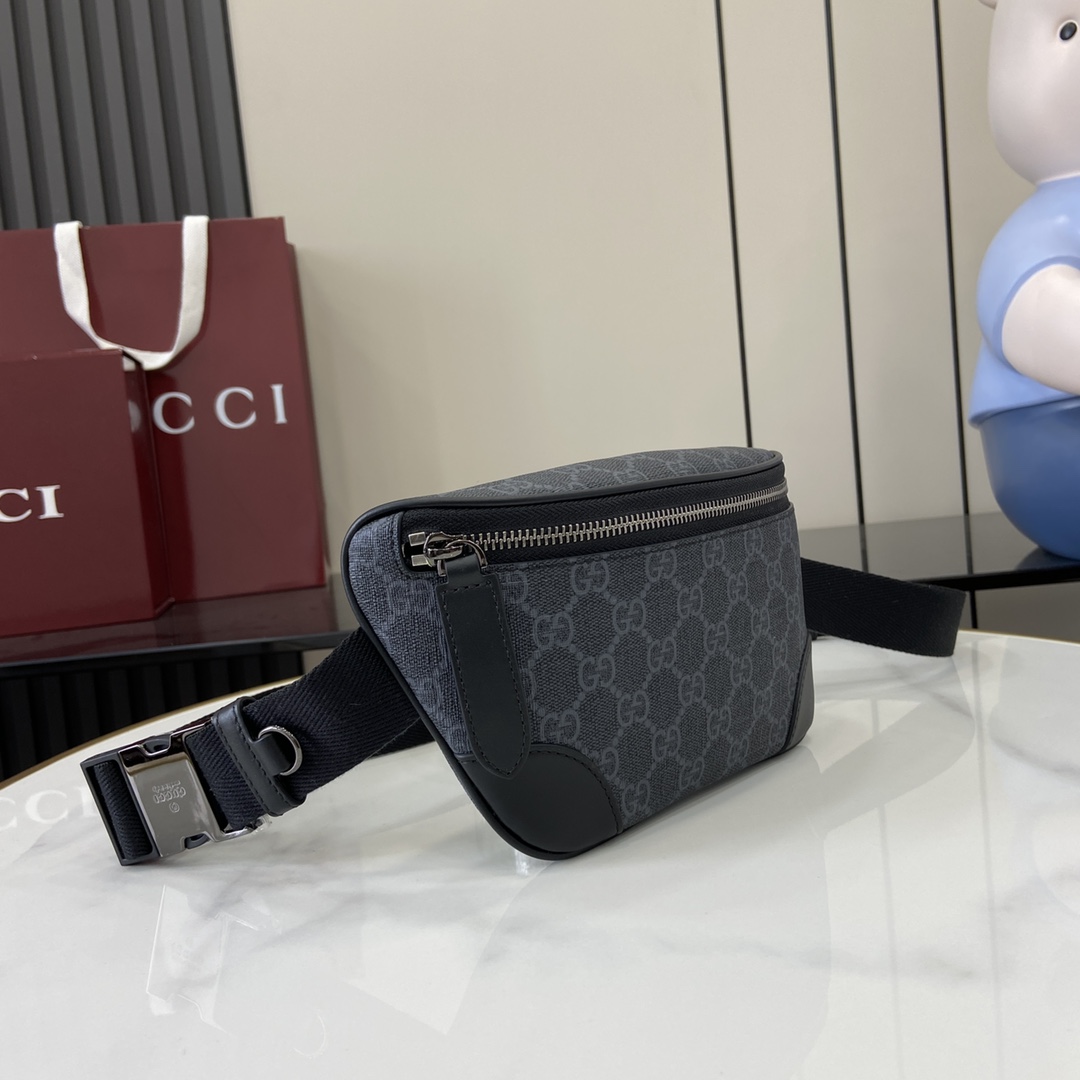 Gucci GG Emblem Small Belt Bag - DesignerGu