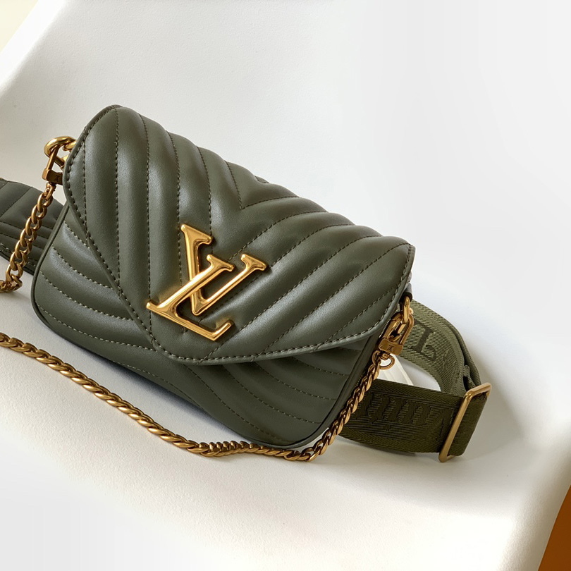  Louis Vuitton New Wave Multi-Pochette   （21x13x6.5cm）  M56471 - DesignerGu