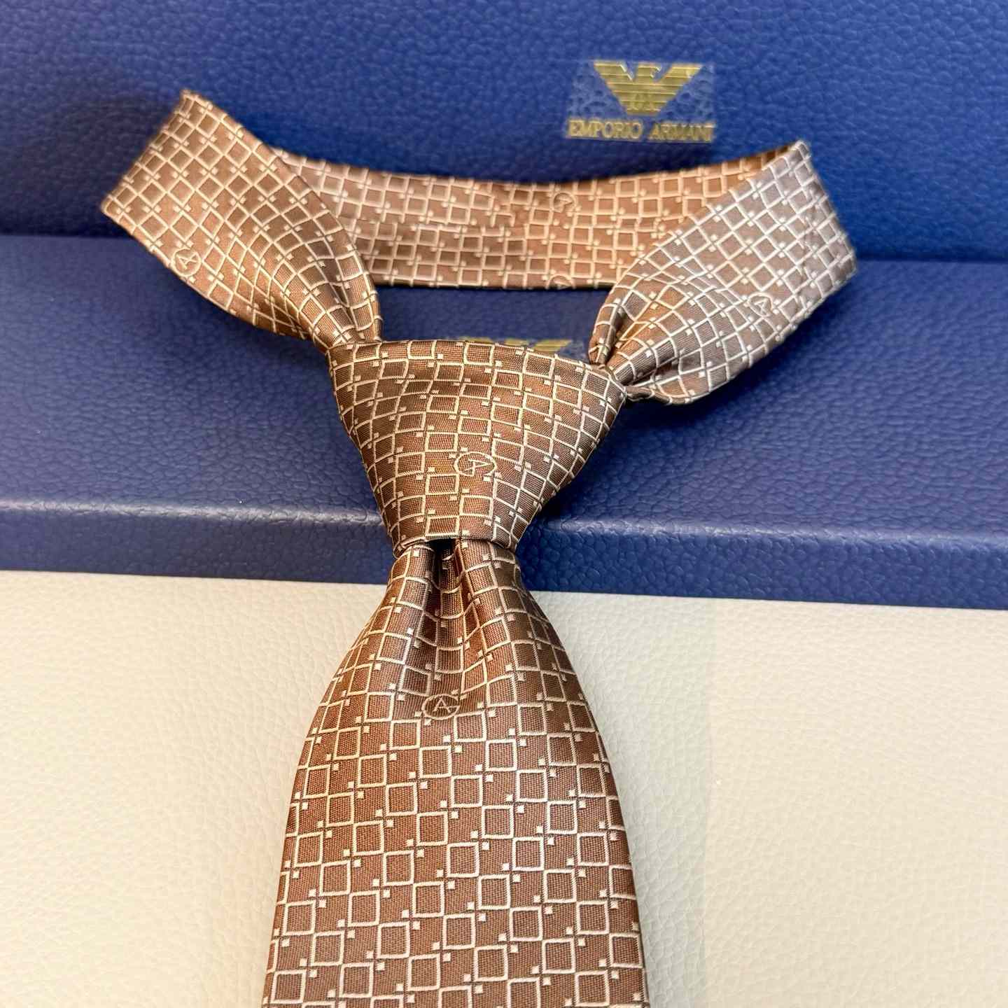 Hermes Maillons Vagues Tie - DesignerGu