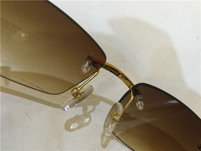 Cartier 3524012 White Buffalo Eyeglasses In Gold - DesignerGu