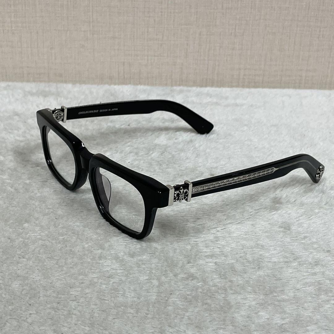 Chrome Hearts See You In Tea Eyeglasses In Black - DesignerGu