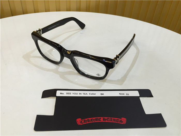 Chrome Hearts See You In Tea Eyeglasses In Black - DesignerGu