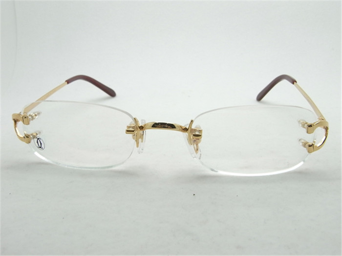 Cartier 2820829 Eyeglasses In Gold - DesignerGu