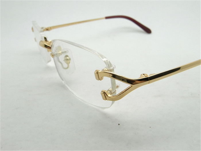 Cartier 2820829 Eyeglasses In Gold - DesignerGu