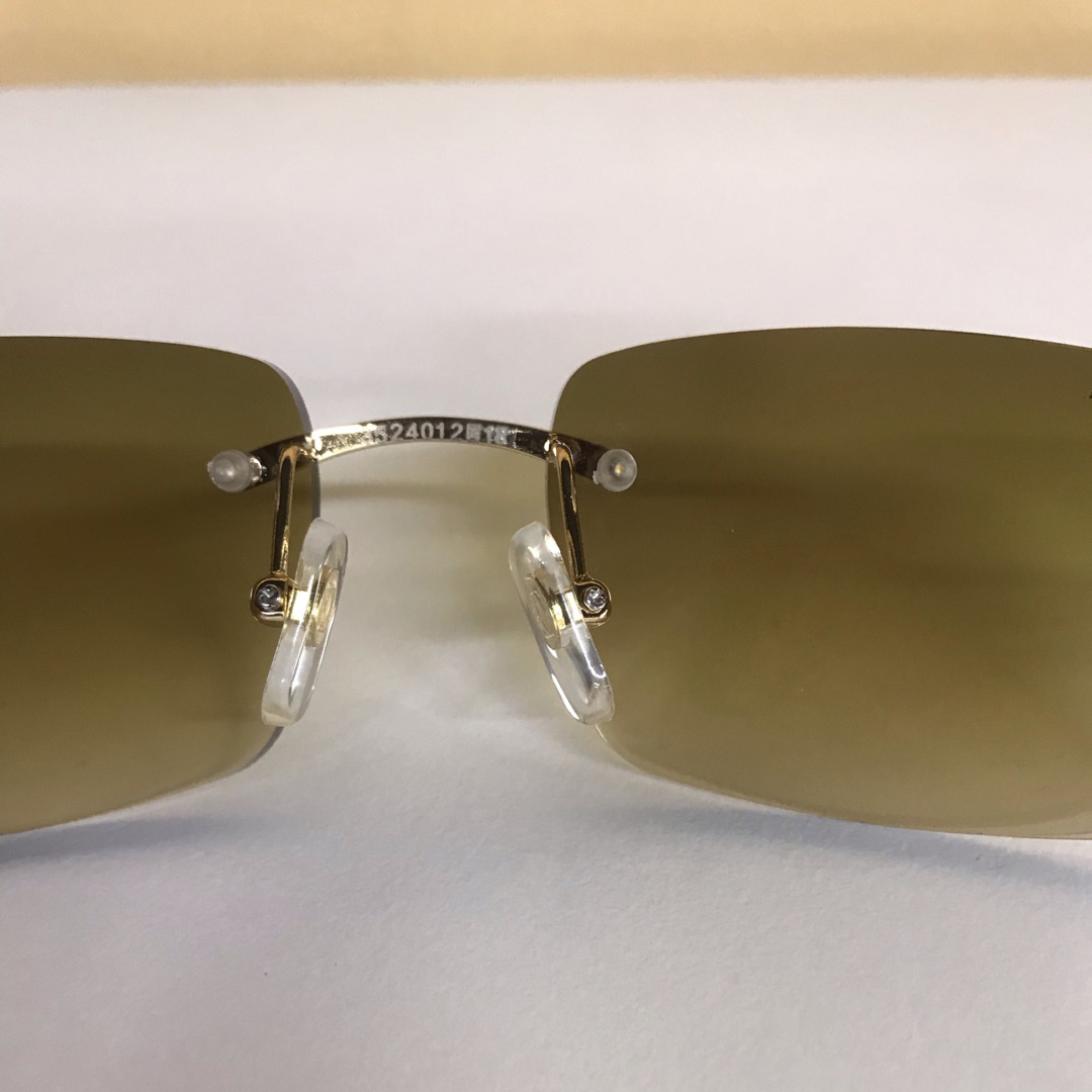 Cartier 3524012 White Mix Black Buffalo Eyeglasses In Gold - DesignerGu