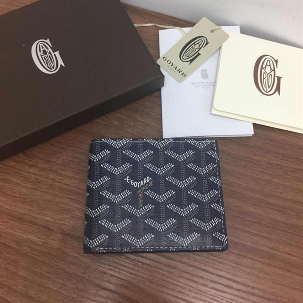 Goyard Short 6 Card Slots Billfold Wallet - DesignerGu