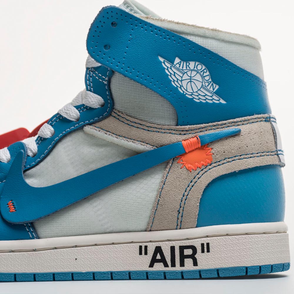 Jordan Off White X Air Jordan 1  UNC Sneaker - DesignerGu