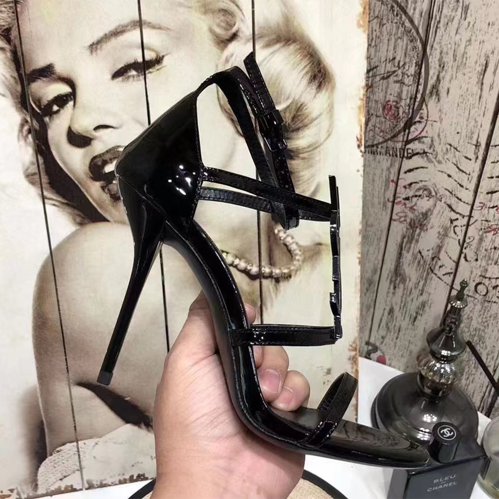 Saint Laurent Black Heels - DesignerGu