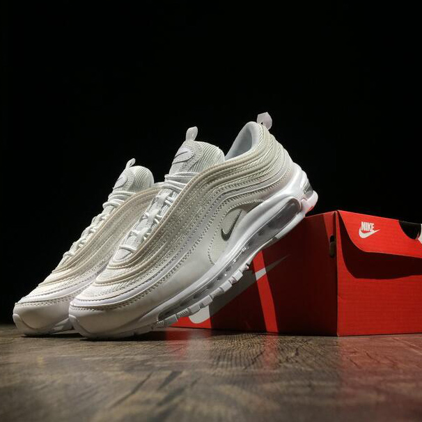 Nike Air Max 97 Triple White  Sneakers  - DesignerGu