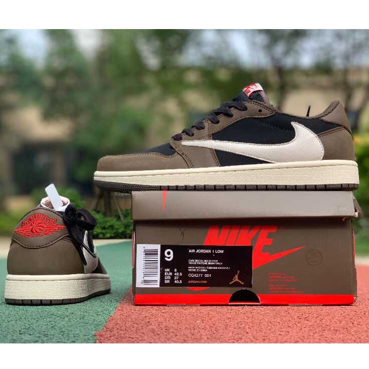 Jordan Travis Scott X Nike Air Jordan 1 Low - DesignerGu