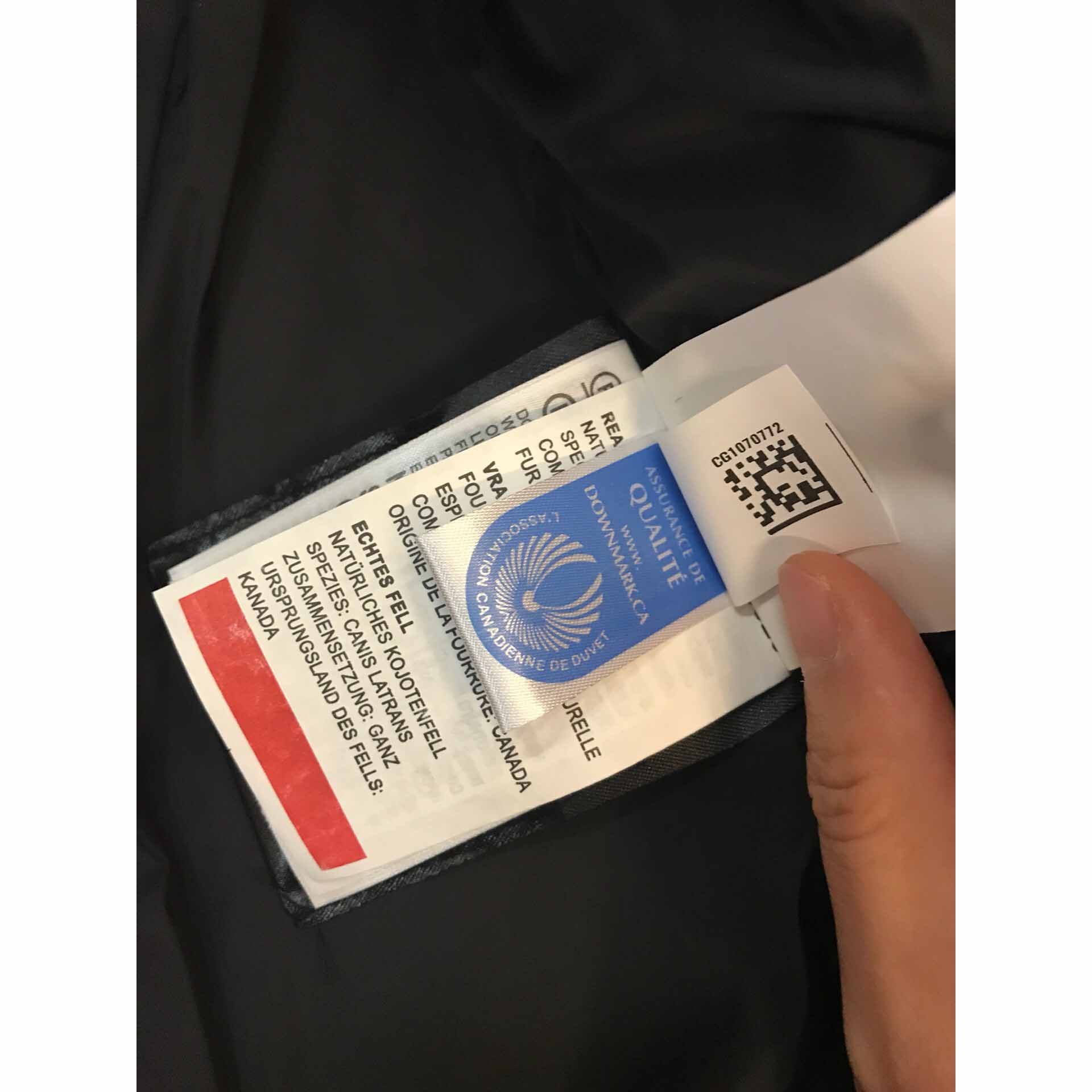 Canada Goose Black Down Jacket - DesignerGu