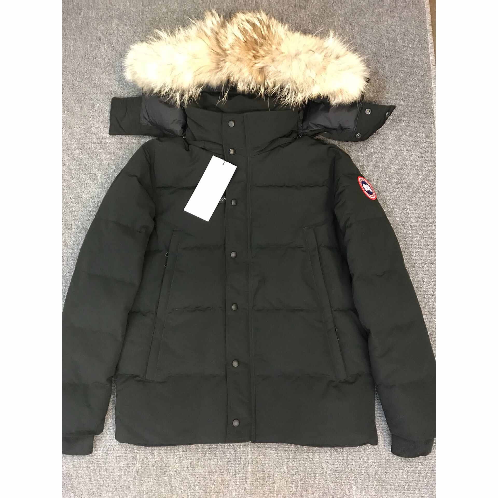 Canada Goose Black Down Jacket - DesignerGu