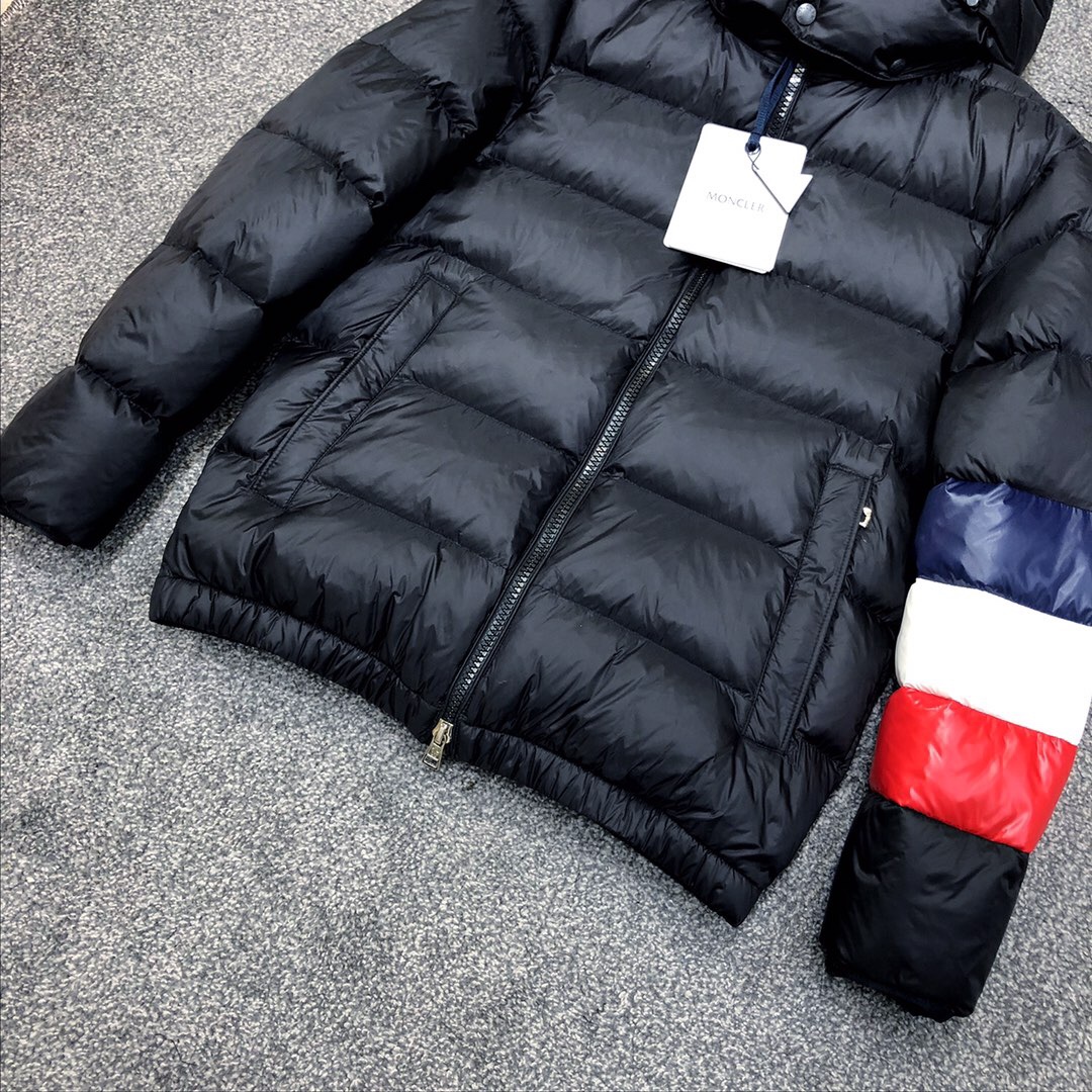 Moncler Black Down Jacket - DesignerGu