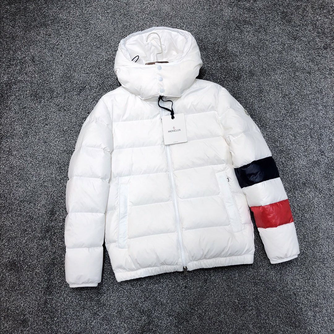 Moncler White Down Jacket - DesignerGu