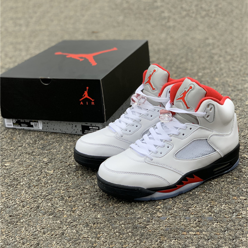 Jordan Air Jordan 5 "Fire Red" - DesignerGu