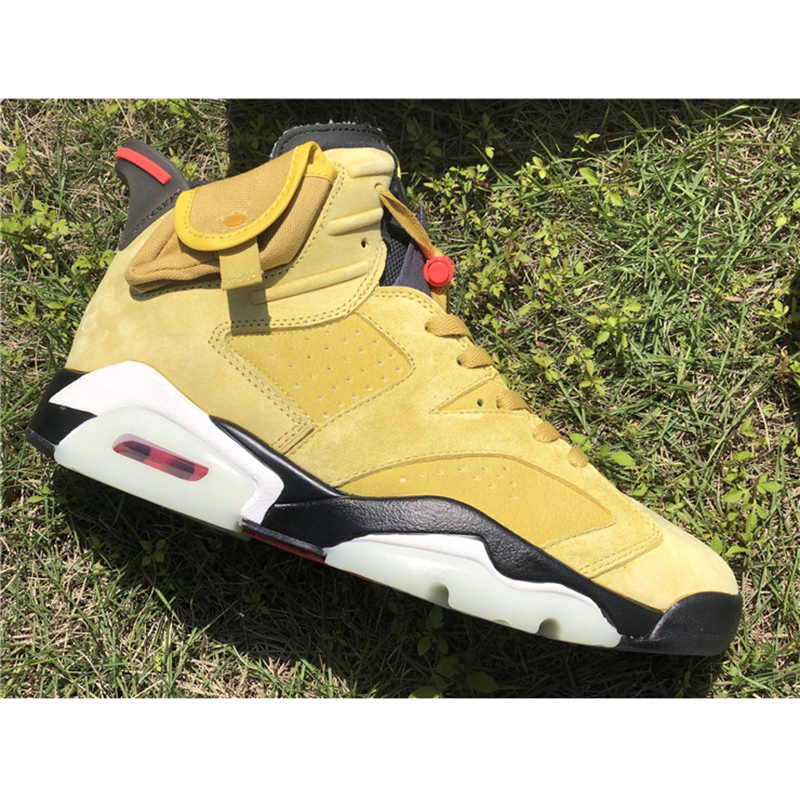 Jordan Travis Scott AJ6 Yellow - DesignerGu