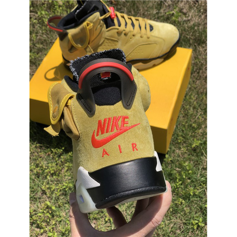 Jordan Travis Scott AJ6 Yellow - DesignerGu