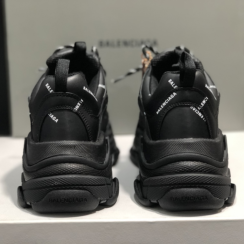 Balenciaga Allover Logo Triple S Sneaker  - DesignerGu