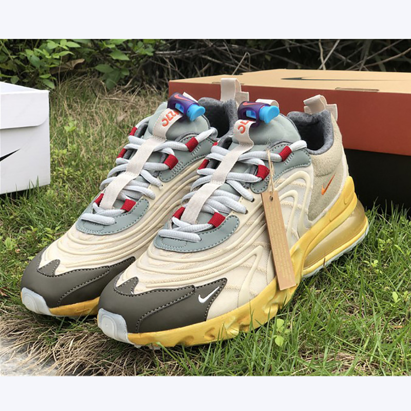 Travis Scott X Nike Air Max 270 React "Cactus Trails" - DesignerGu