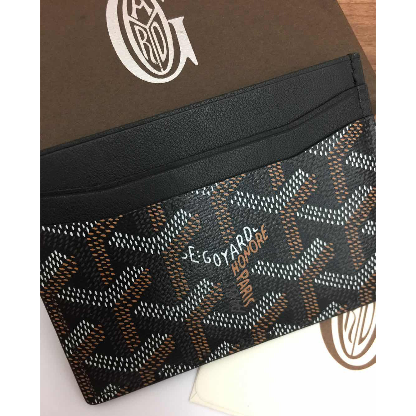 Goyard Card Holder  - DesignerGu