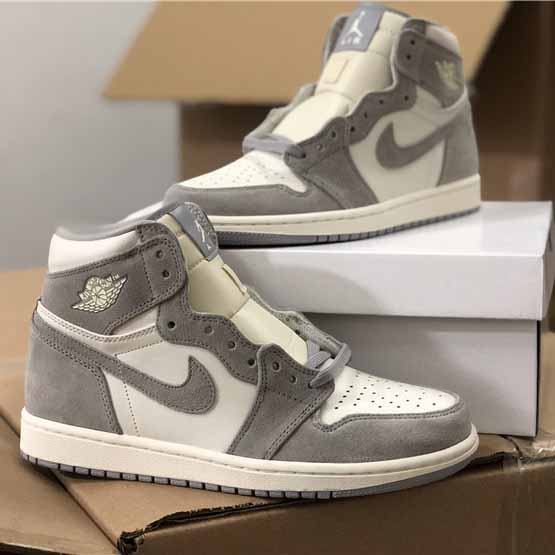 Air Jordan 1 High Premium "Pale Ivory" - DesignerGu