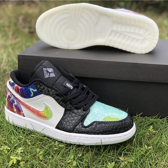 Air Jordan 1 Low Galaxy - DesignerGu