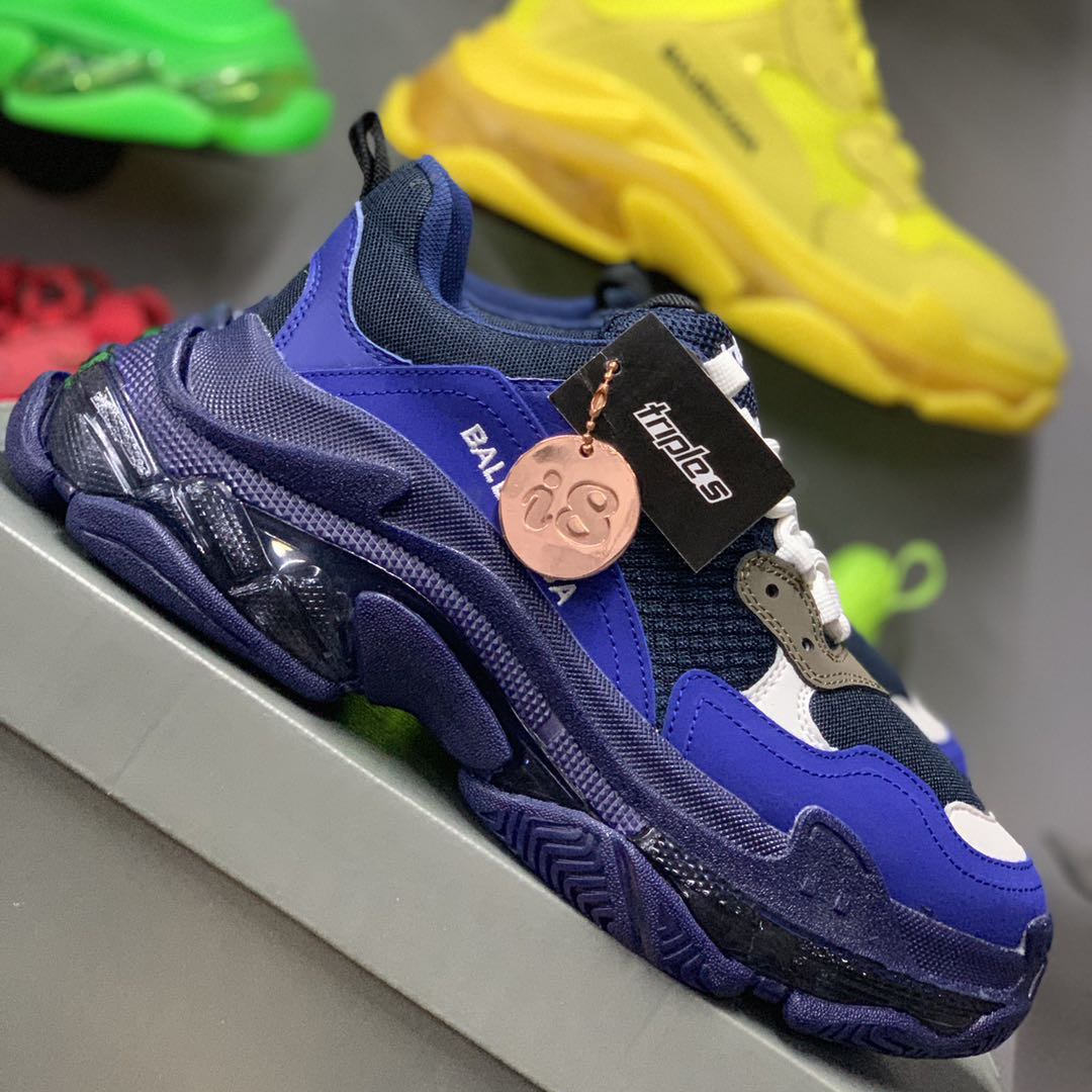 Balenciaga Triple S Clear Sole Sneaker  - DesignerGu