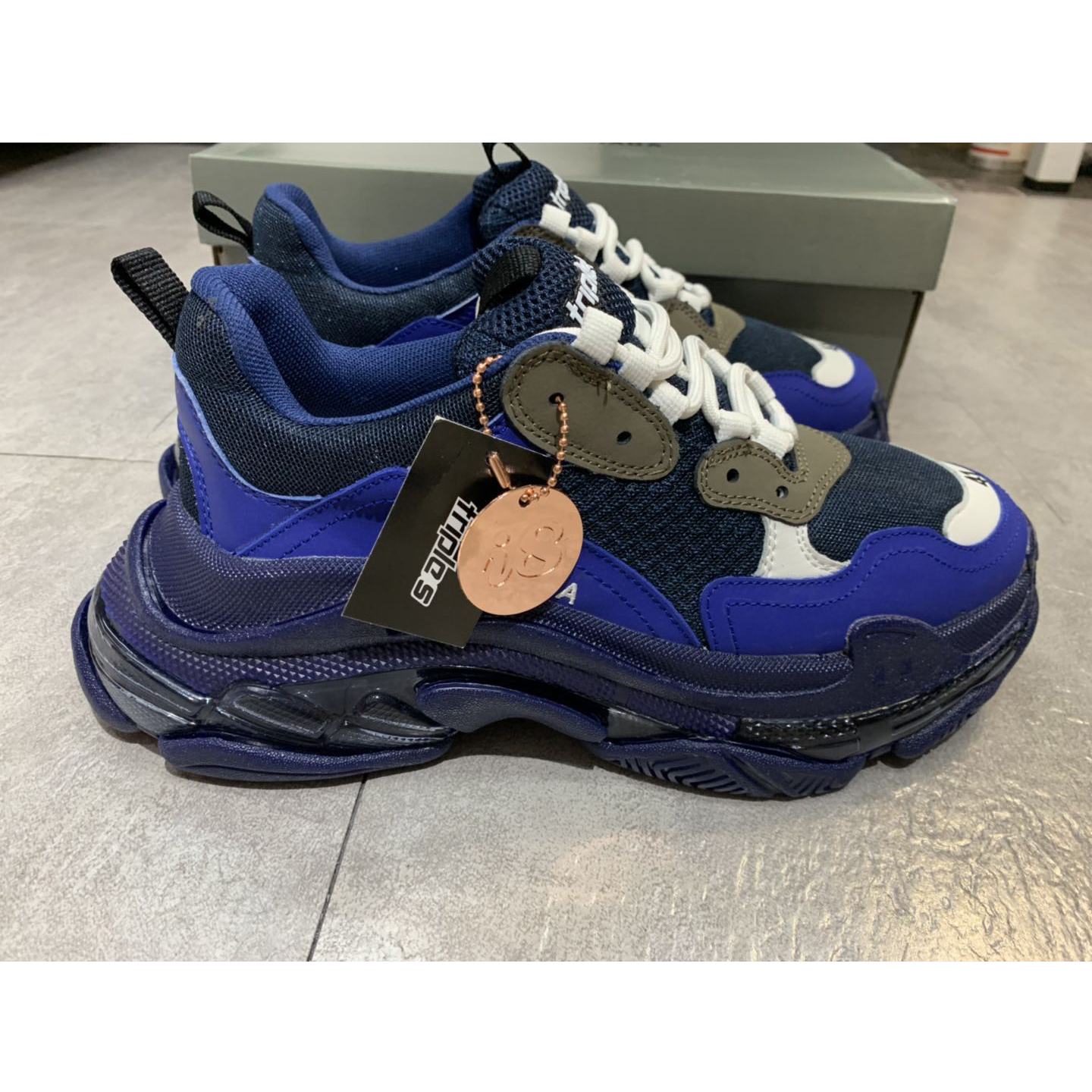 Balenciaga Triple S Clear Sole Sneaker  - DesignerGu