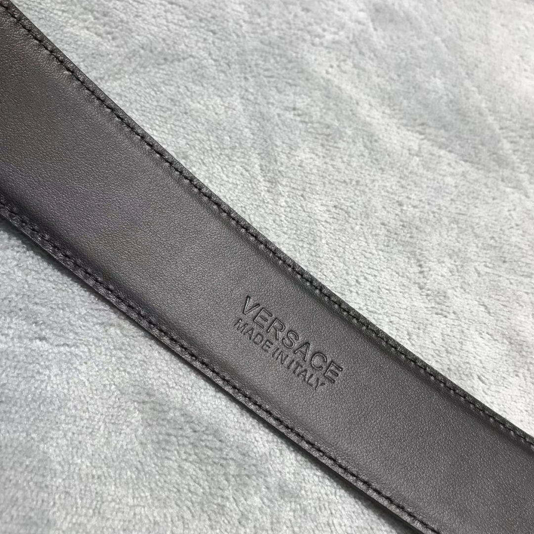 Versace Leather Belt - DesignerGu