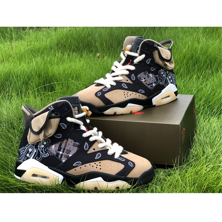 Jordan Travis Scott X AJ6 Sneakers - DesignerGu