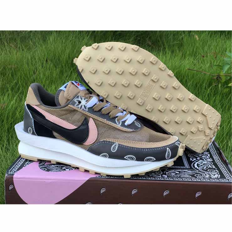 Lvd Waffle Daybreak X Nike Sacai White Brown Grey - DesignerGu