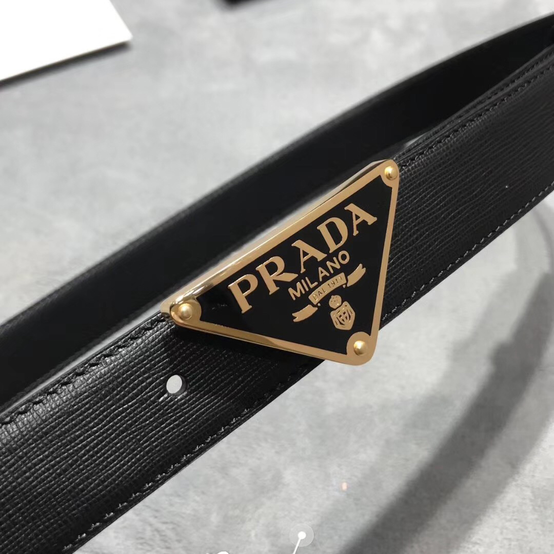 Prada Leather Belt - DesignerGu