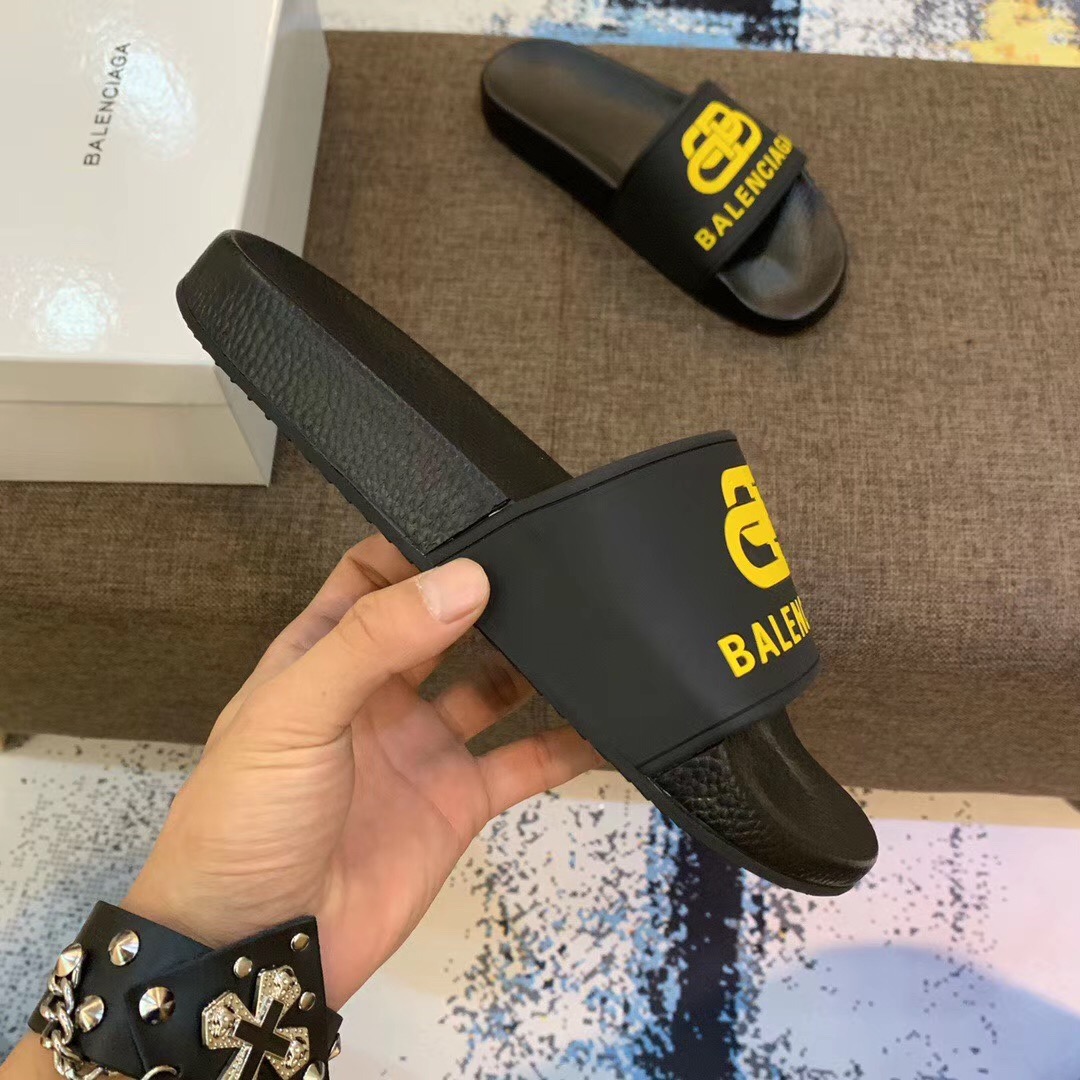 Balenciaga Bb Slide Sandal - DesignerGu