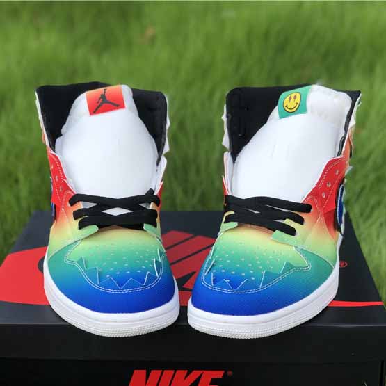 Jordan J Balvin AJ1 High OG Sneaker - DesignerGu