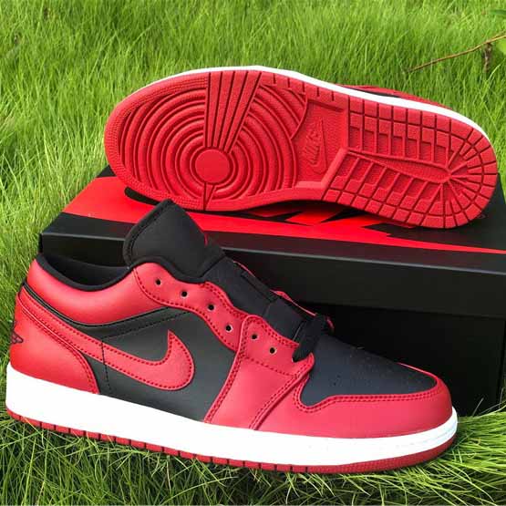 Jordan AJ1 Low Varsity Red 553558-606  - DesignerGu