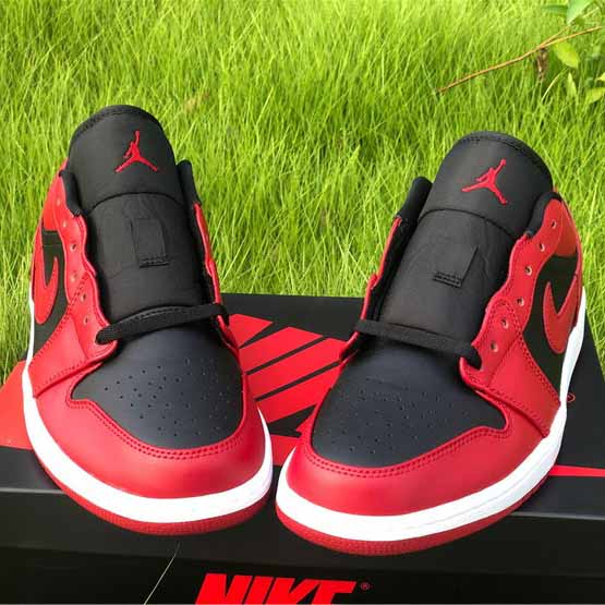 Jordan AJ1 Low Varsity Red 553558-606  - DesignerGu