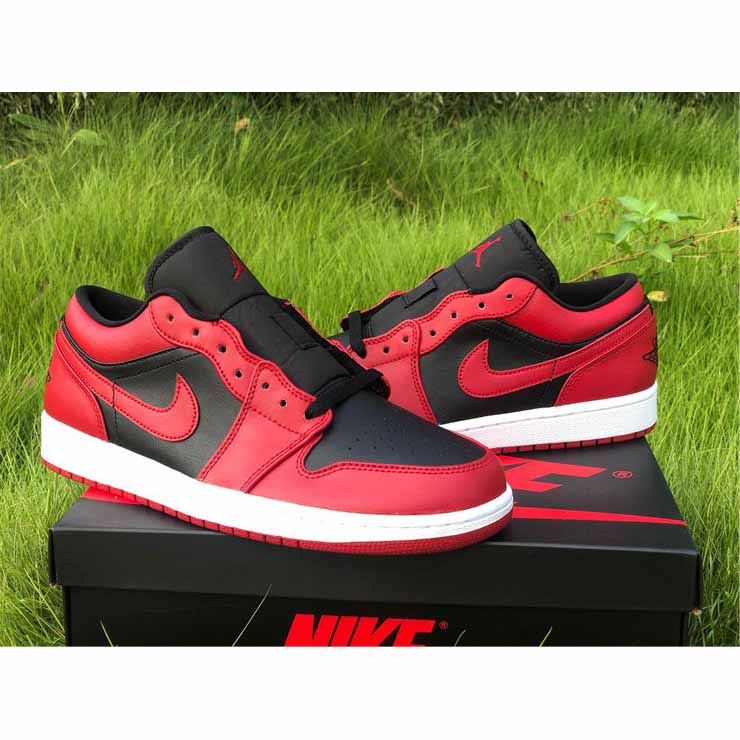 Jordan AJ1 Low Varsity Red 553558-606  - DesignerGu