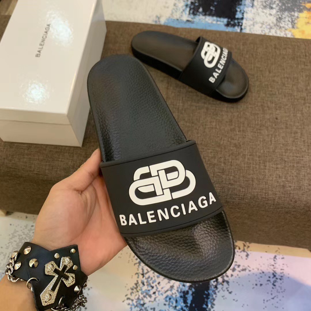 Balenciaga Bb Slide Sandal - DesignerGu