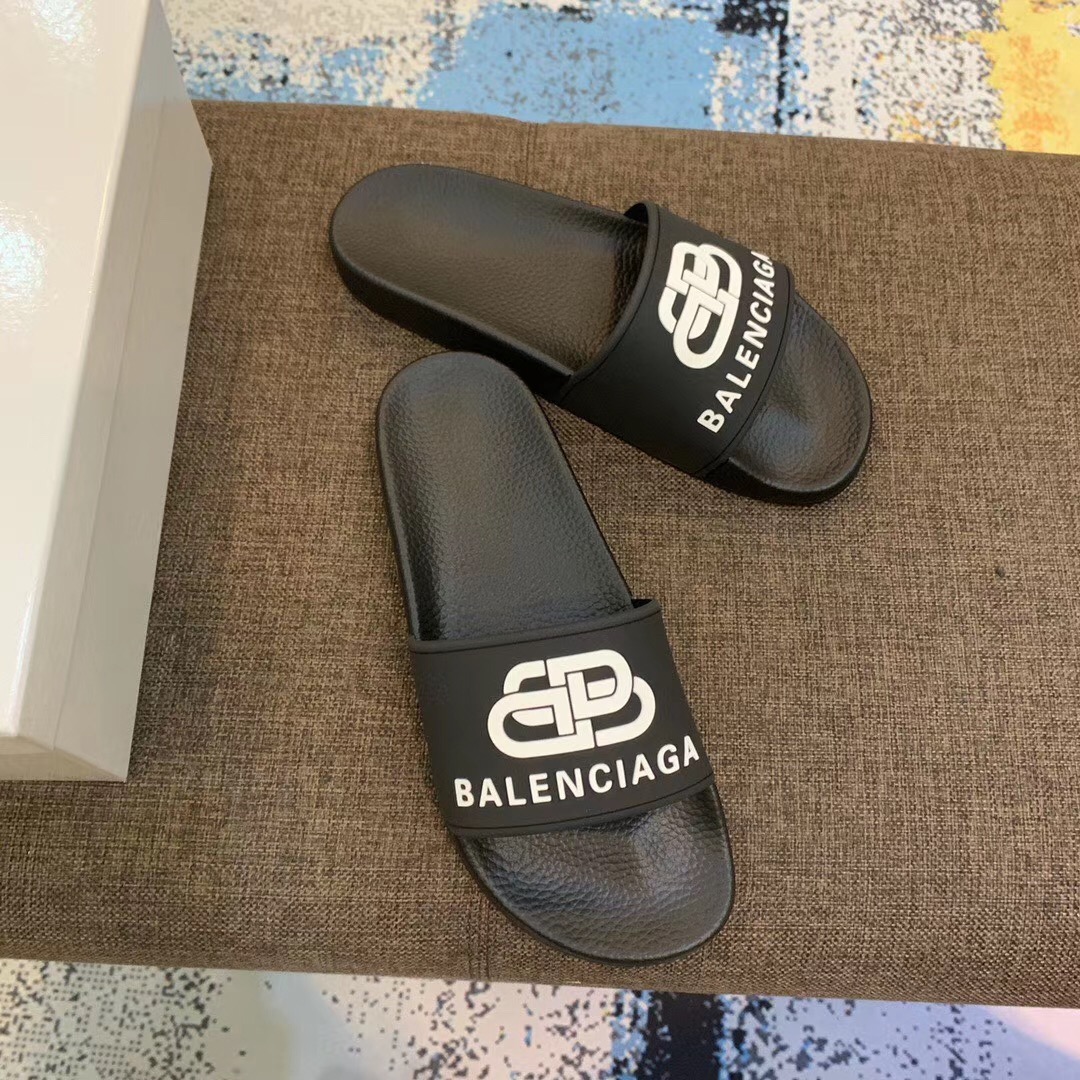 Balenciaga Bb Slide Sandal - DesignerGu