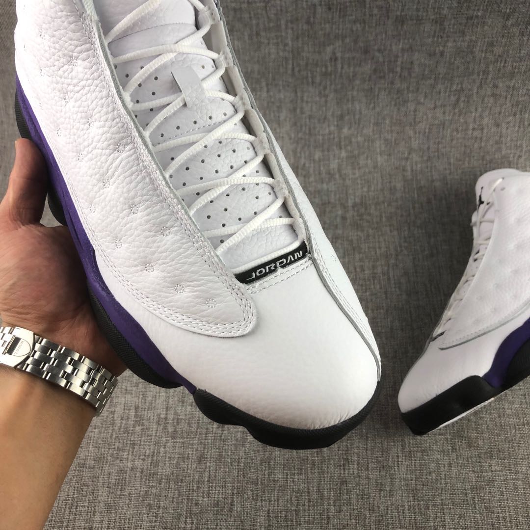 Jordan AJ13 Retro GS 'Lakers' - DesignerGu