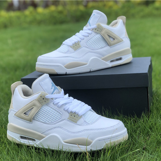 Jordan Air 4 Linen 487724-118 - DesignerGu