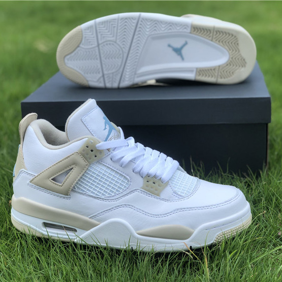 Jordan Air 4 Linen 487724-118 - DesignerGu