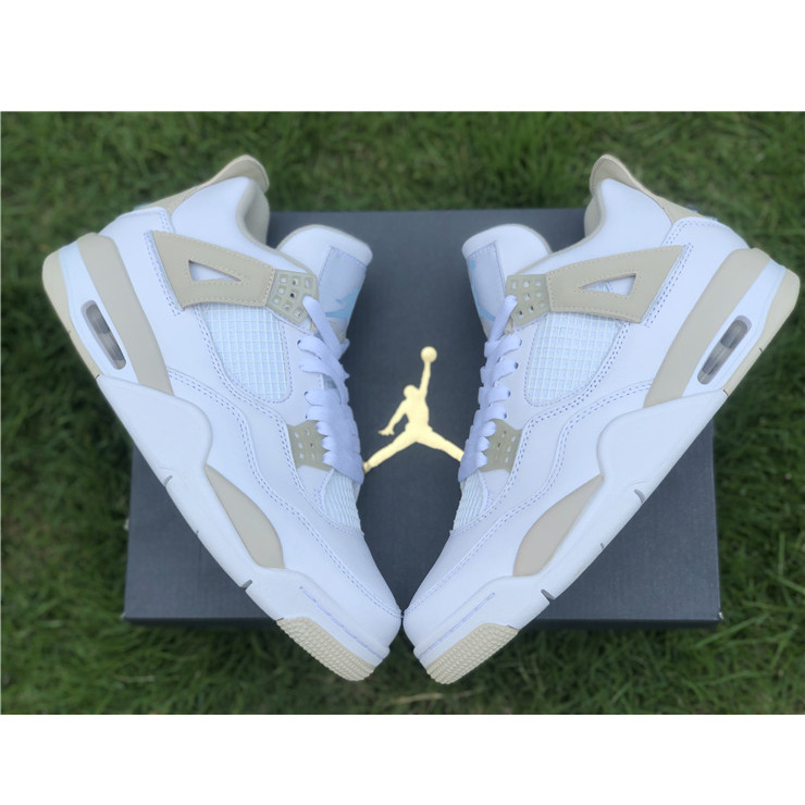 Jordan Air 4 Linen 487724-118 - DesignerGu