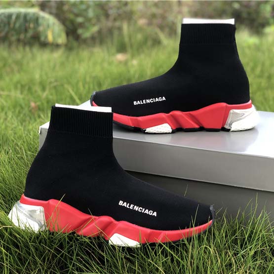 Balenciaga Speed Clear Sole Sneakers - DesignerGu