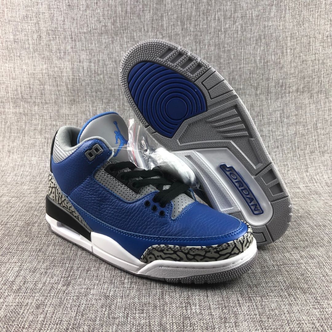 Jordan AJ3 Retro 'Sport Blue' - DesignerGu