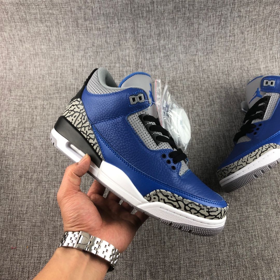 Jordan AJ3 Retro 'Sport Blue' - DesignerGu