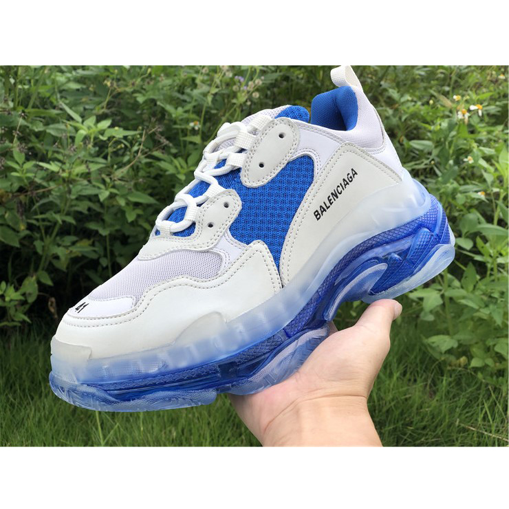 Balenciaga Sneaker Tess.Gomma White Blue - DesignerGu