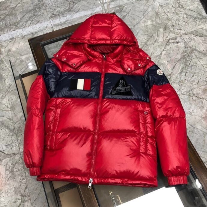 Moncler Logo Patch Padded Jacket - DesignerGu